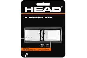 Head Hydrosorb Tour Tennis Racket Replacement Grip - Tacky Racquet Handle Grip Tape