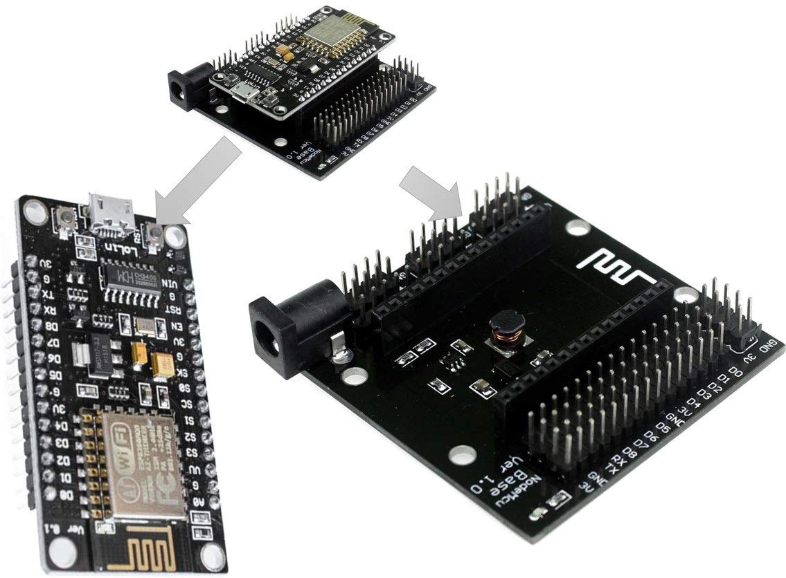 Node Mcu V3 WIFI ESP-12E ESP8266 Development Board + BASE Board