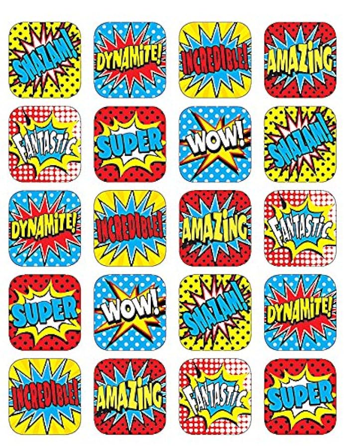 SUPERHERO STICKERS
