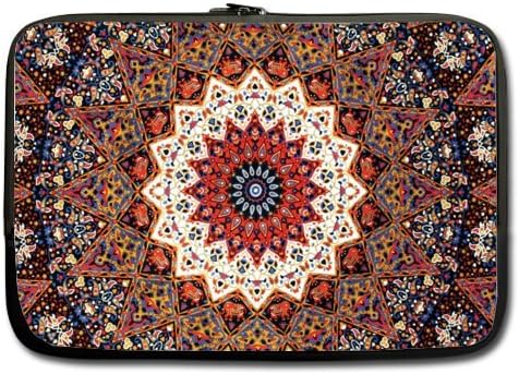 Hot Sale Mandala Hippie Indian Flower Sleeve For Laptop /Ultrabook 17" (Twin Sides)