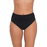S3 Swim Women's Banded High Waist Bikini Bottom