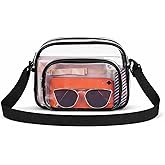 Oraben Clear Bag for Stadium Events Clear Crossbody Satchel Bag for Women Clear Purse Small Stadium Bag for Concerts Sports | Stadium Approved, Waterproof, Stylish, Sturdy