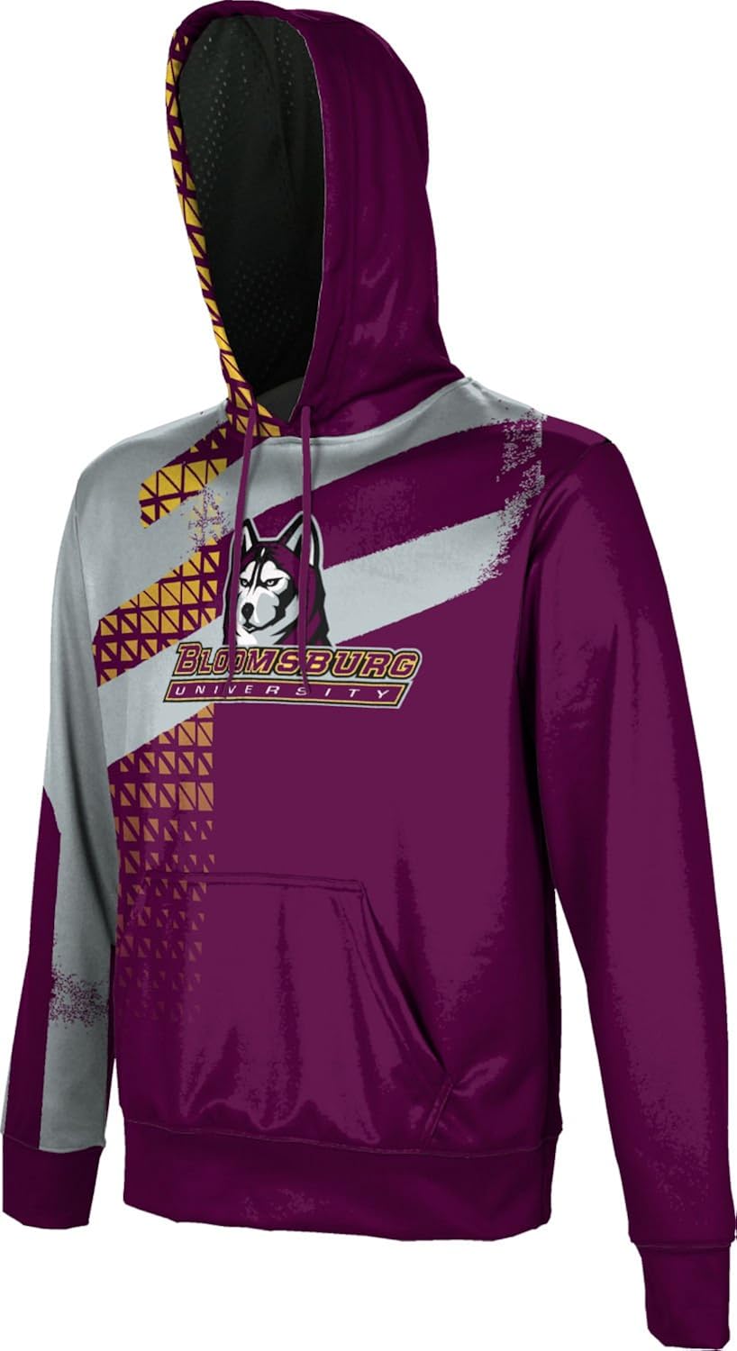 maroon and gold hoodie