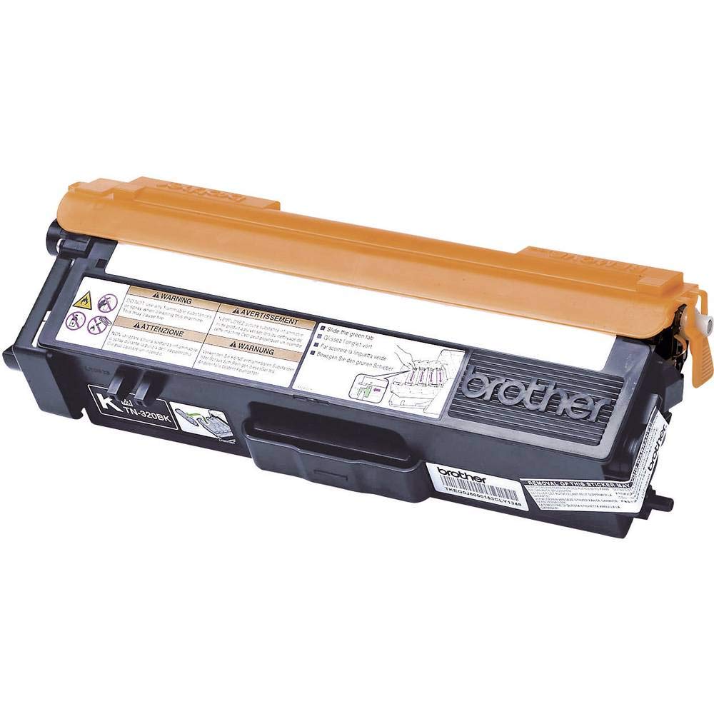 Brother TN320BK - Black - original - toner cartridge - for Brother DCP-9055, DCP-9270, HL-4140, HL-4150, HL-4570, MFC-9460, MFC-9465, MFC-9970