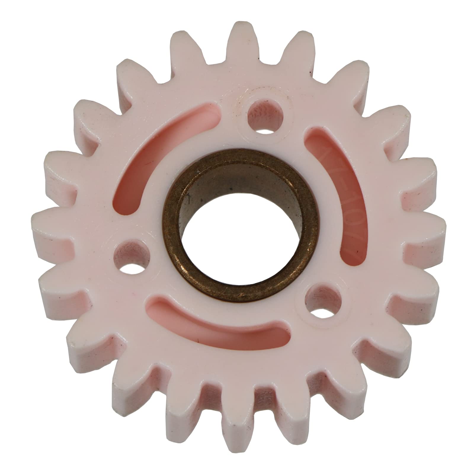 Spares2go Toothed Small Pink Gear compatible with Qualcast Classic Petrol 35S 43S Lawnmower