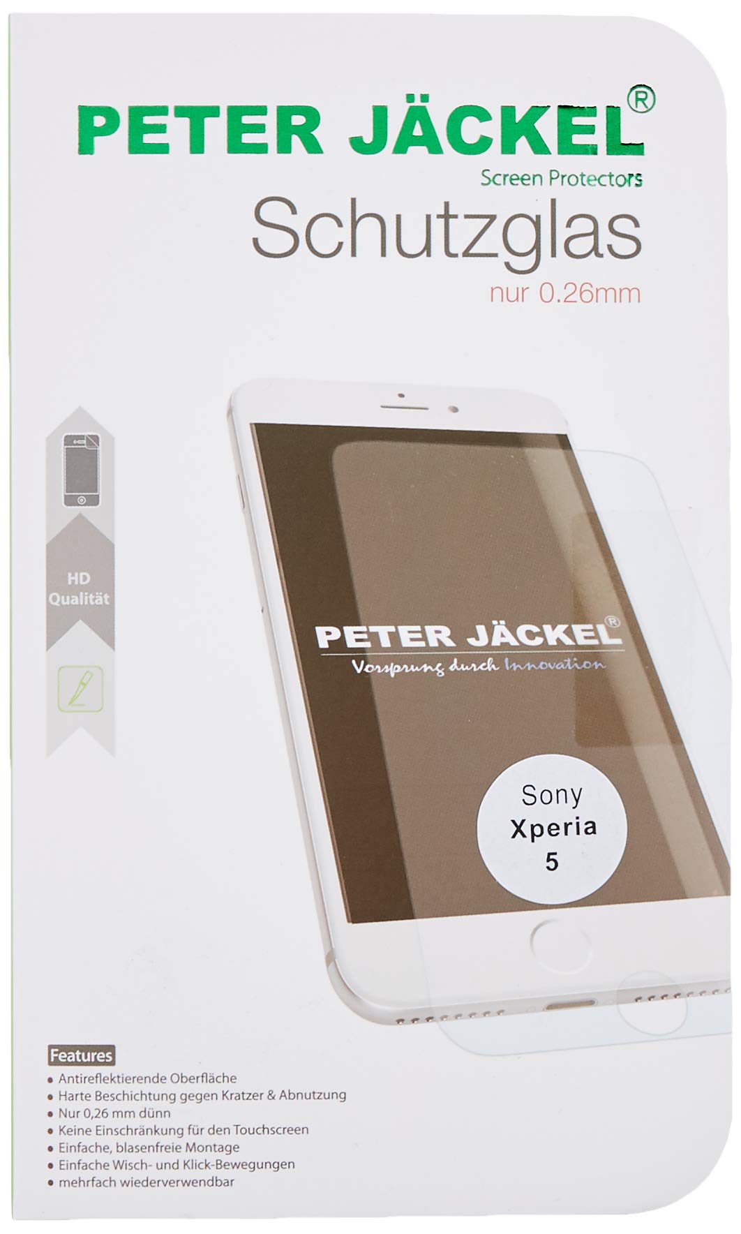 Peter Jäckel HD Glass Protector for Sony Xperia 5