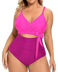 Daci Plus Size One Piece Swimsuit - Tummy Control