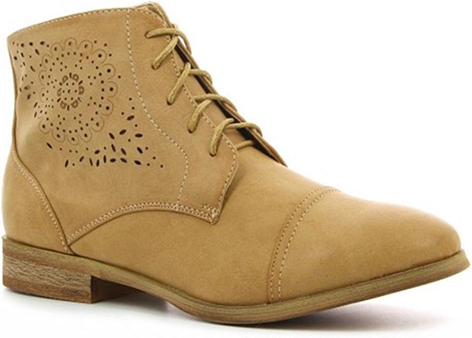 bottines brodées fleurs