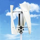 HUIZHITENGDA 10000W Wind Turbine Vertical Wind Generator Kit, 220V Wind Power Generator for Marine, RV, Home, Windmill Generator Suit for Hybrid Solar Wind System