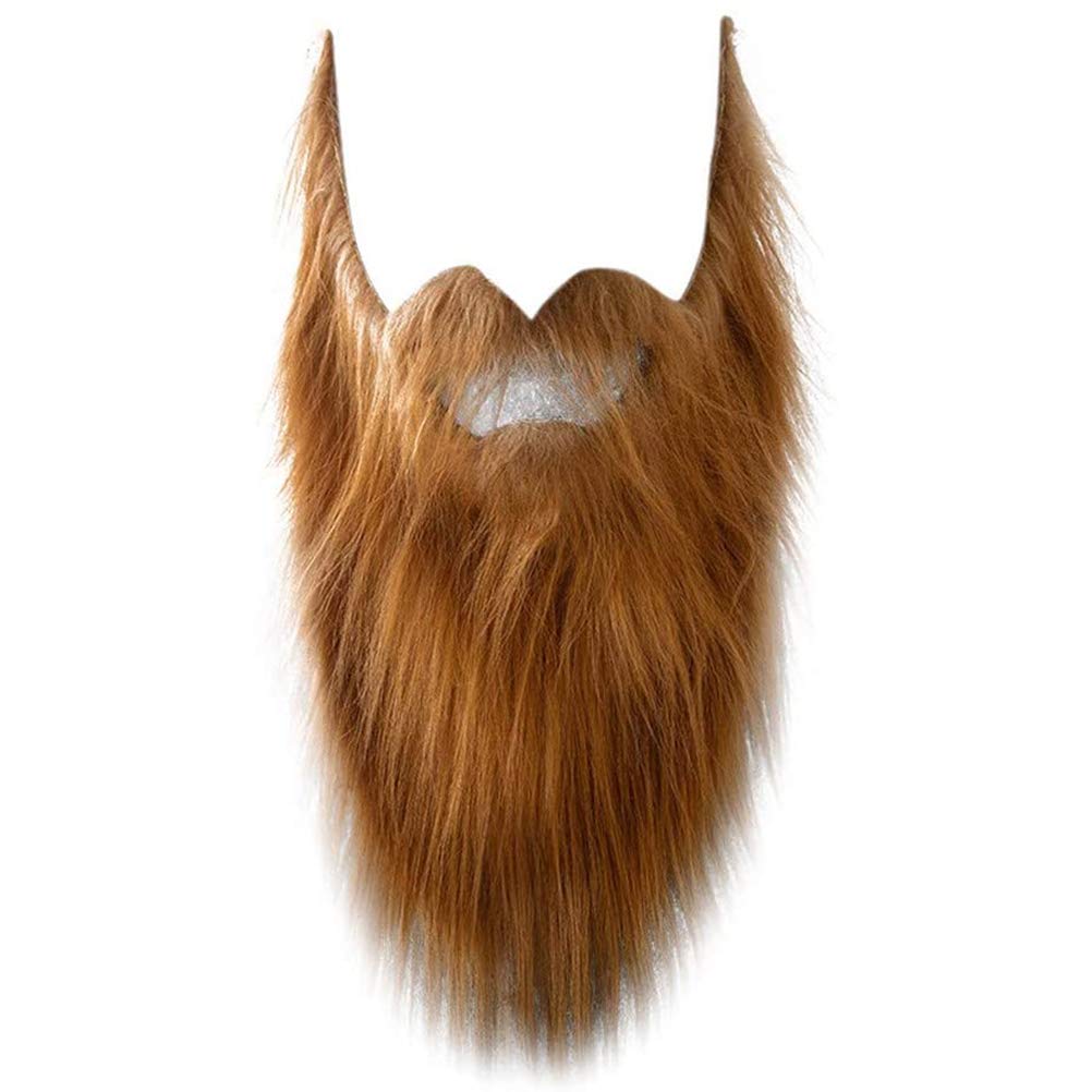 KENANLAN Fake Beards,False Beards,Halloween Funny Fake Beard Costume Accessory,Halloween Party Festival Supplies for Kids Adults