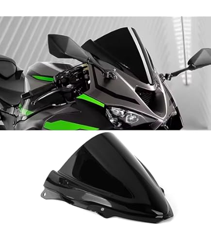 Amazon.com: Motorcycle Front Windscreen Windshield Fly Screen