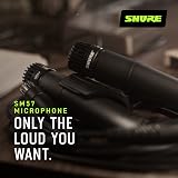 Shure SM57 Cardioid Dynamic Instrument Microphone with Clip & Case view 3