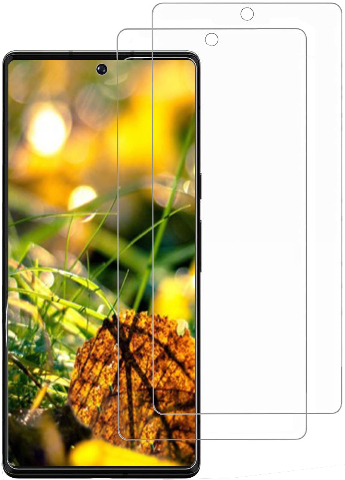 AntilaTech Pack of 2 Tempered Glass Screen Protectors Compatible with Google Pixel 7 - Case Friendly, Touch Sensitive and Bubble Free Installation