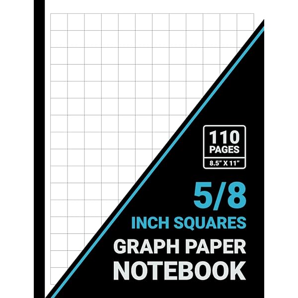 2 cm Square Grid Graph Paper Notebook: 2 cm x 2 cm Squares, 20 mm