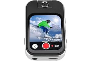 Luocute MP3 Player with Camera, 5.4 Music Player with 2.02 Inch HD Touch Screen Built in Speaker Voice Recorder for Running C