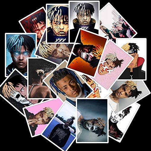 Rapper Poster Sticker For Skateboard Suitcase Notebook Pvc Waterproof Toy Graffiti Sticker. 25pcs