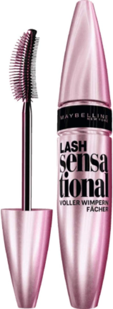 Maybelline Lash Sensational Mascara Black 01 9.5ml Full Fan Effect Volume