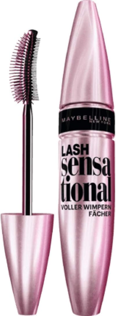 Maybelline Lash Sensational Mascara Black 01 9.5ml Full Fan Effect Volume