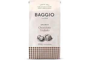 Baggio Café Café Torrado e Moído Aroma de Chocolate Trufado 250g