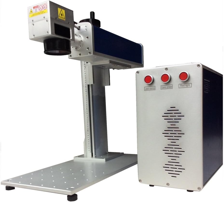 Maiman Cheap Desktop 20W MOPA Laser Marking Machine, Large Pulse Width, Low Peak Power