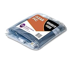 CCS Waterproof Clear PVC Tarp Cover – Extra Heavy