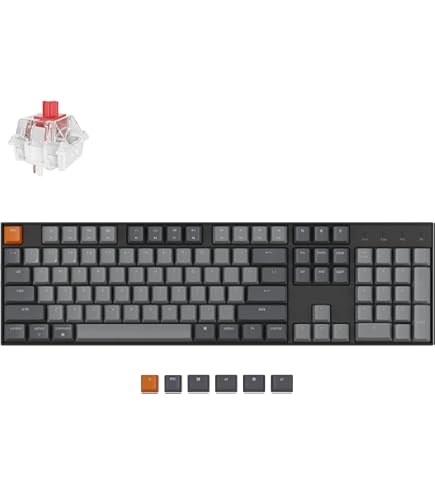 キーボード Keychron k1 104-RGB Brown Amazon.com: Keychron K10 Full Size 104 Keys Bluetooth Wireless
