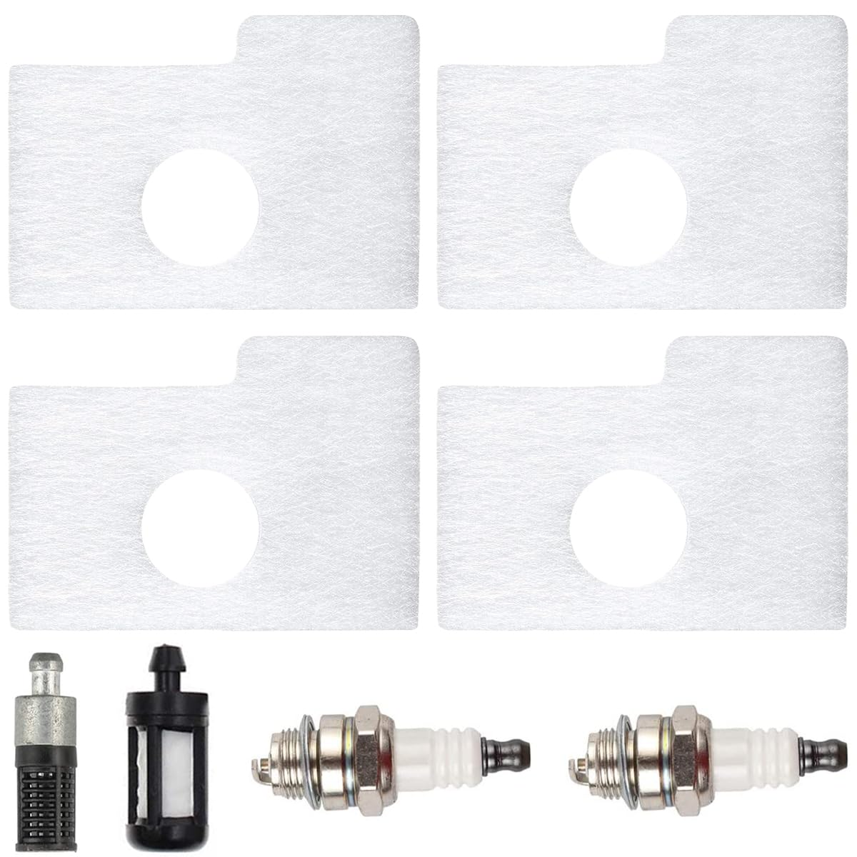 ZAMDOE Air Filter Replacement for stihl 017 018 MS170 MS180 MS170C MS180C ms 180 Chainsaw Replaces 1130 124 0800 with Spark Plug Fuel Filter Oil Filter