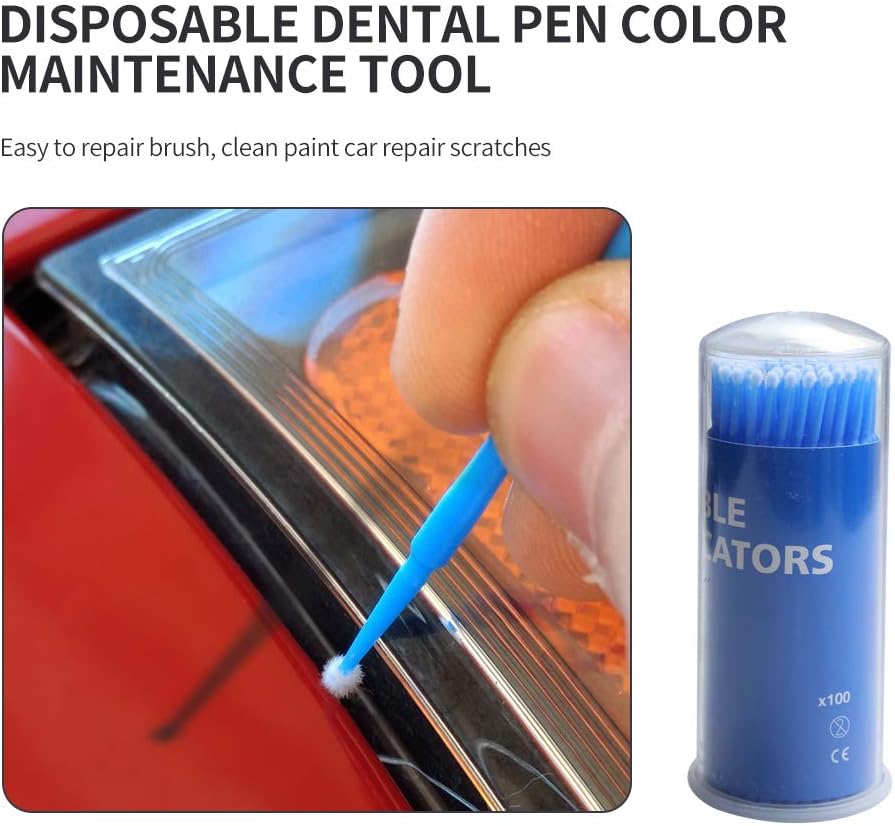 Touch Up Paint Brushes for Automotive Paint Chip Repair
