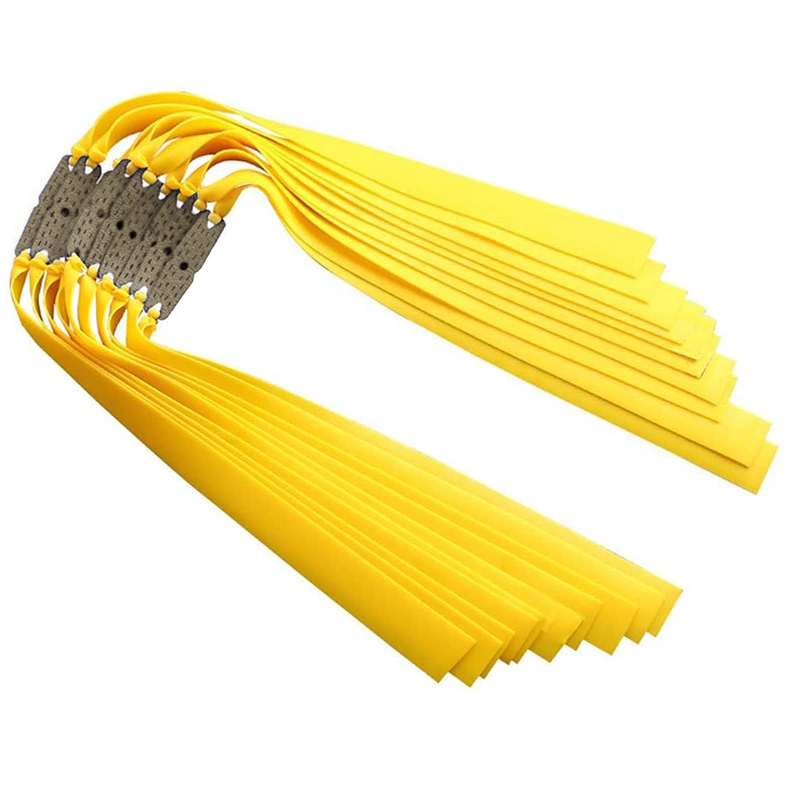 Etern Slingshot Rubber Band Rubber, Pack of 12, Yellow