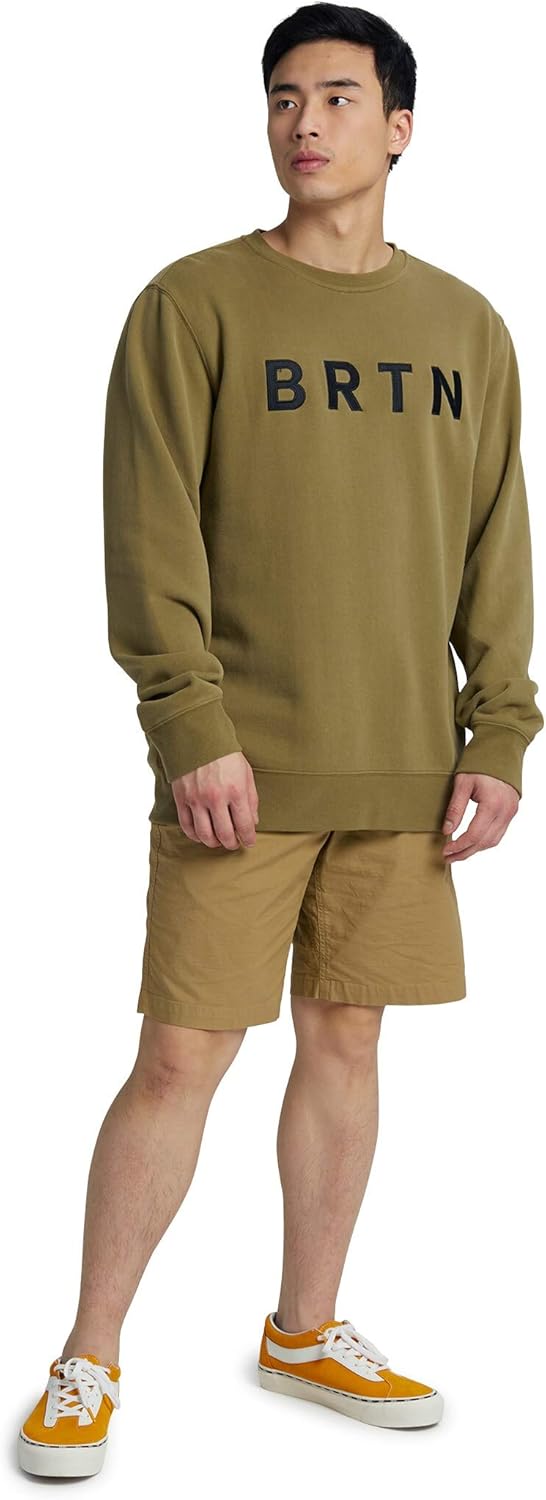 Burton Men's BRTN Crew Neck Sweatshirt : Clothing