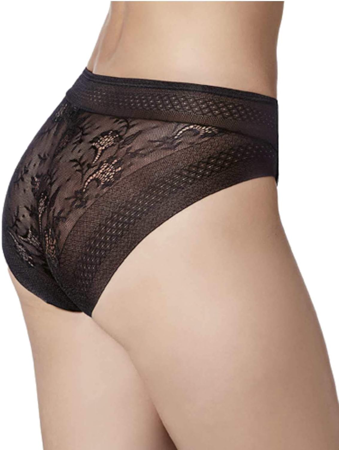 Slip pour femme ivoire ou noir invisible sans lignes Amazon.fr