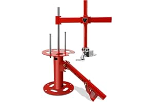 Krysolad Manual Tire Changer Machine, Portable Tire Changer with Duck Head, 8''-21'' Tire Change, Fit for Motorcycles, Lawn Mower, Bike, ATV, UTV, Golf Cart, Electric Bikes