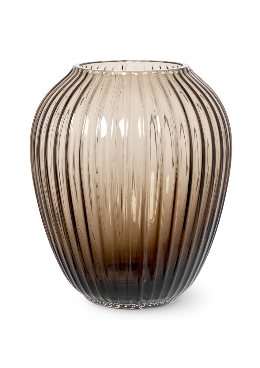 Kähler Hammershøi Vase Height 18.5 cm Hand-Blown Glass Danish Design Pink