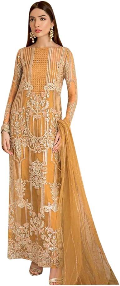 Ethnic Emporium Bollywood Stile Salwar Kameez Kamiz Indiano Donna Uomo Vestito Pakistano Musulmano Vestiti Donne Ragazze Colorato Orbace Corpetti Matrimonio 7181 Amazon It Abbigliamento