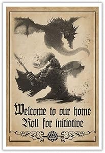 Wall Art Welcome to Our Home roll for Initiative Framed Poster - Unframed Canvas Size 12x18 Thickness 1.5 inch