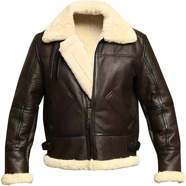 Y*様 monkey time sheep skin leather bombe Mmoneyake Faux Shearling Jacket Men Sheepskin Leather Bomber