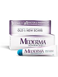 Mederma Advanced Scar Gel - 1x Daily: Use less, save more - Reduces the Appearance of Old & New Scars - #1 Doctor & Pharmacist Recommended Brand for Scars -0.7 ounce