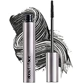 about-face Volumizing Mascara – Jet Black | Clean, Vegan, Cruelty-Free | Amplifies, Lengthens & Lifts Lashes | Smudge-Proof, Flake-Free Formula | 0.43 oz
