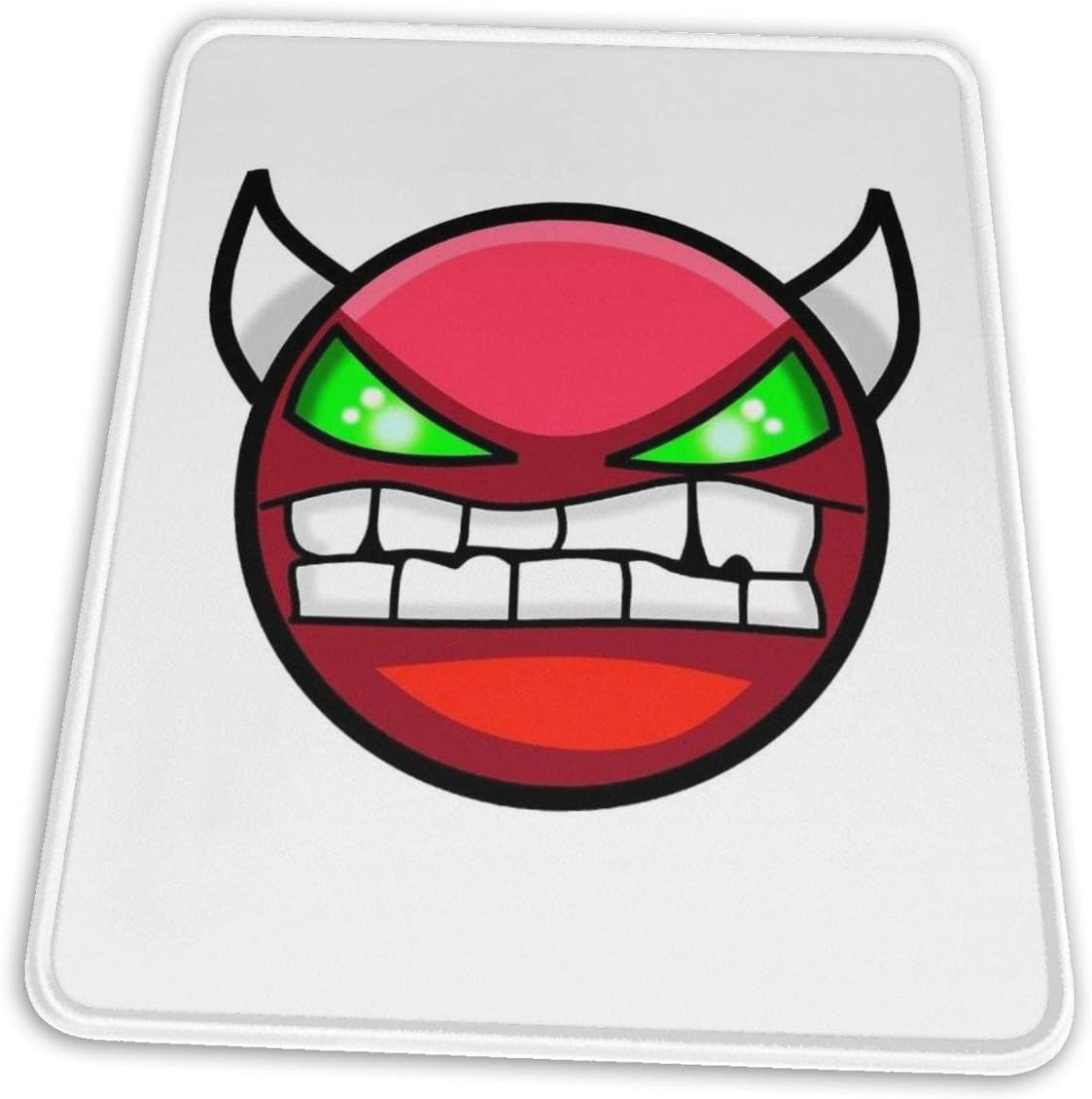 Geometry Dash Hard Demon Hemming The Mouse Pad 10 X 12 Inch Esports Office Study Computer