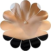 Allereyae Vintage Crystal Pearl Pendant Necklace Boho Pearl Necklace Single Pearl Choker Necklace Gold Rhinestone Circle Necklace Jewelry for Women