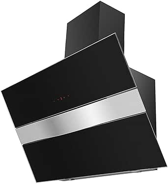 Campana extractora de 90 cm de acero inoxidable para pared