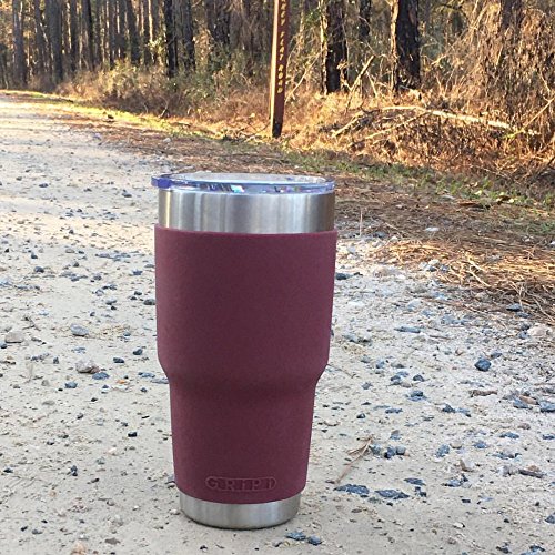 GRiPi Sleeve for YETI Cooler Tumbler (Great White Gray) Silicone Grip