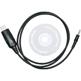 Sarcia Yaesu USB Programming Cable Compatible with Vertex FT-60R FT-60 FT-50R FT-40R FT-10R VX-1R VX-2R VX-3R VX-5R VX-520 VX-510
