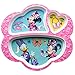 Zak Minnie Mouse 3 Section Tray, Divided Plate