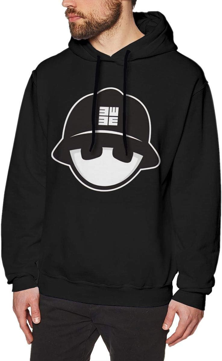 SHUNFAN Jabbawockeez Mens Long Sleeve Sweatshirts Mans Hoodies Black