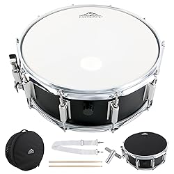 EASTROCK Snare Drum 14X5.5 Inches for Student