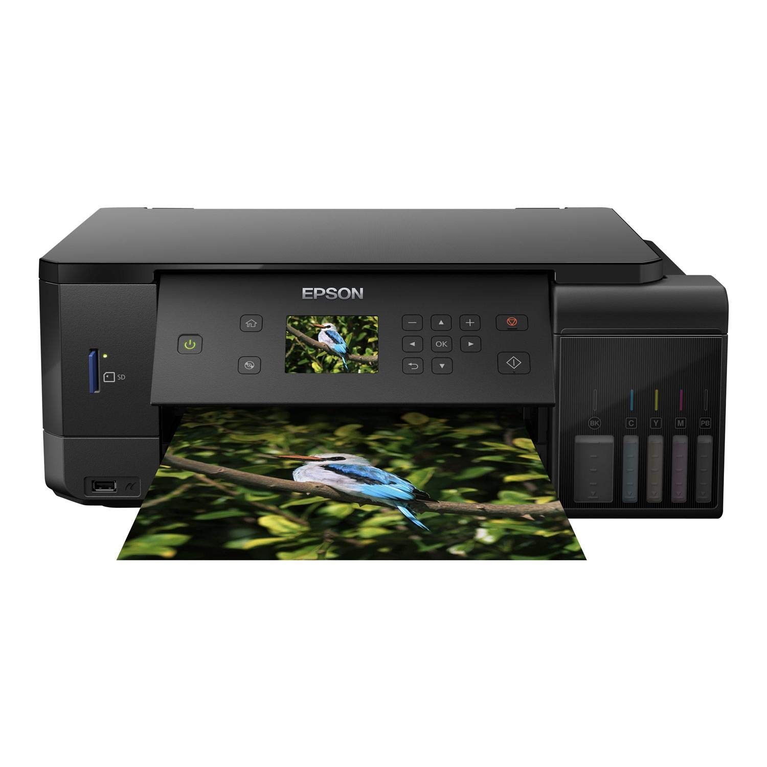 Epson EcoTank ET-7700 A4 Print/Scan/Copy Wi-Fi Photo Printer, Black- Buy Online in United Arab 