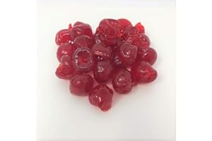 BEULAH'S Paradise Red Whole Cherries Candied Fruit Glaze 5 pounds