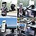TOTIE Car Mount Holder,Universal Car Dashboard Windshield Phone Mount for iPhone 7s 6s Plus 7 6 6s 5s 5c Samsung Galaxy S8 Edge S7 S6 Note 5 6 7 & Smartphones,Black