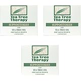 Amazon.com: Tea Tree Therapy Vaginal Suppositories with ...